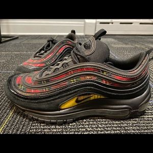 Nike Air Max 97’s-Red and Yellow Plaid